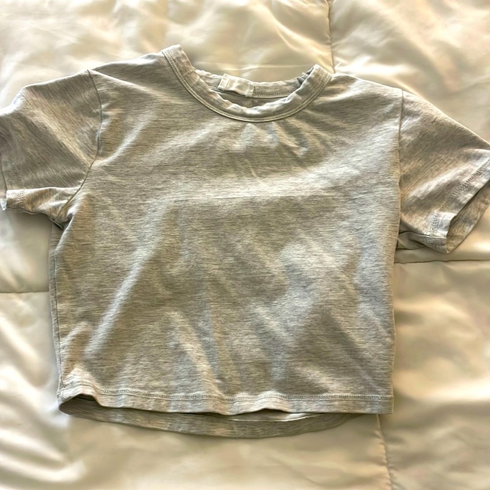 Cotton on grey crop top!